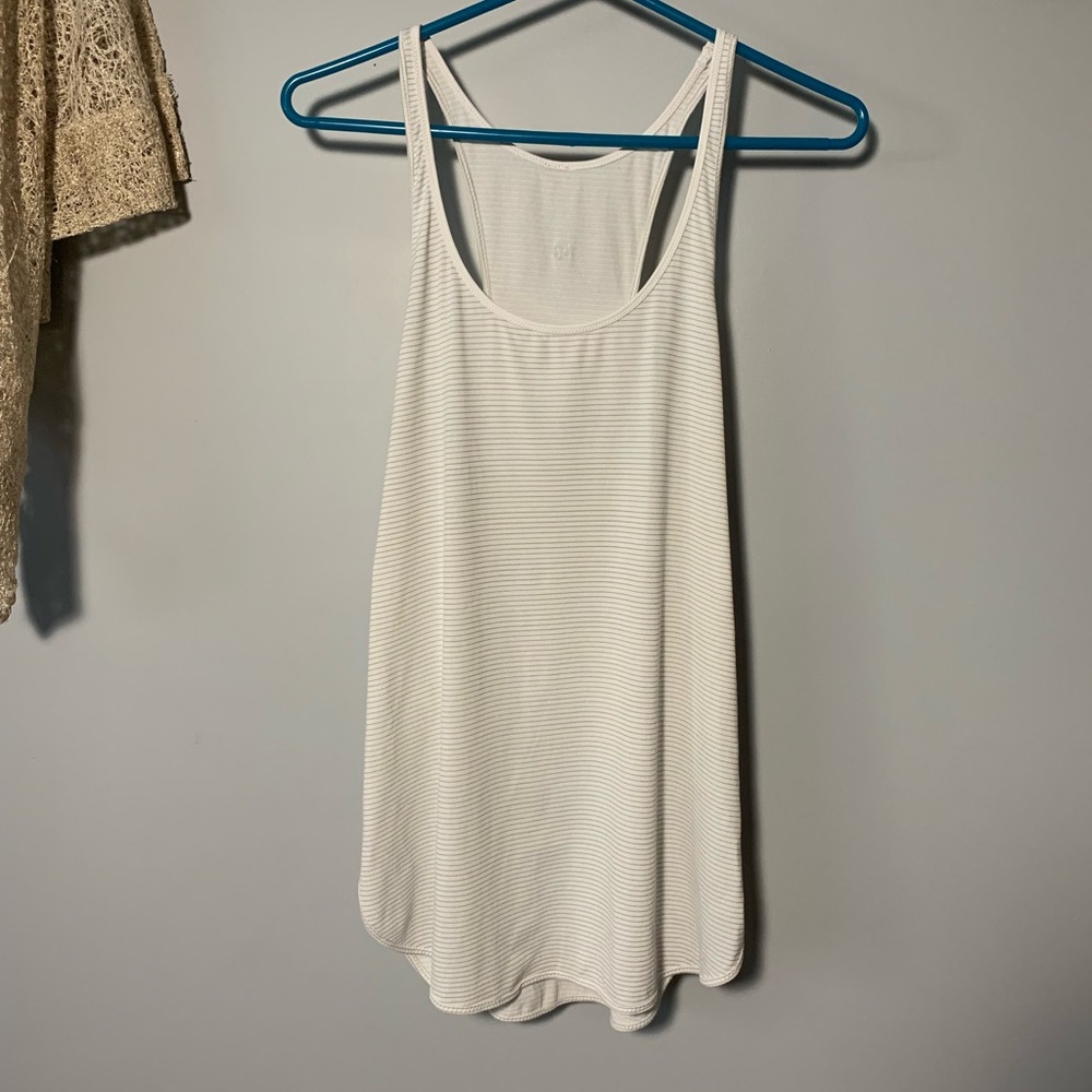 Lululemon / Tank Top / Striped Singlet Racerback / Size 12